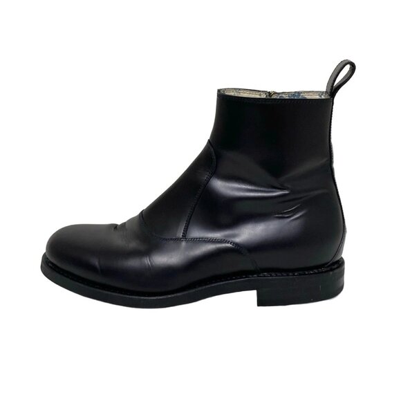 GUCCI Black Leather Women's Boots 490-080725 - Picture 1 of 10